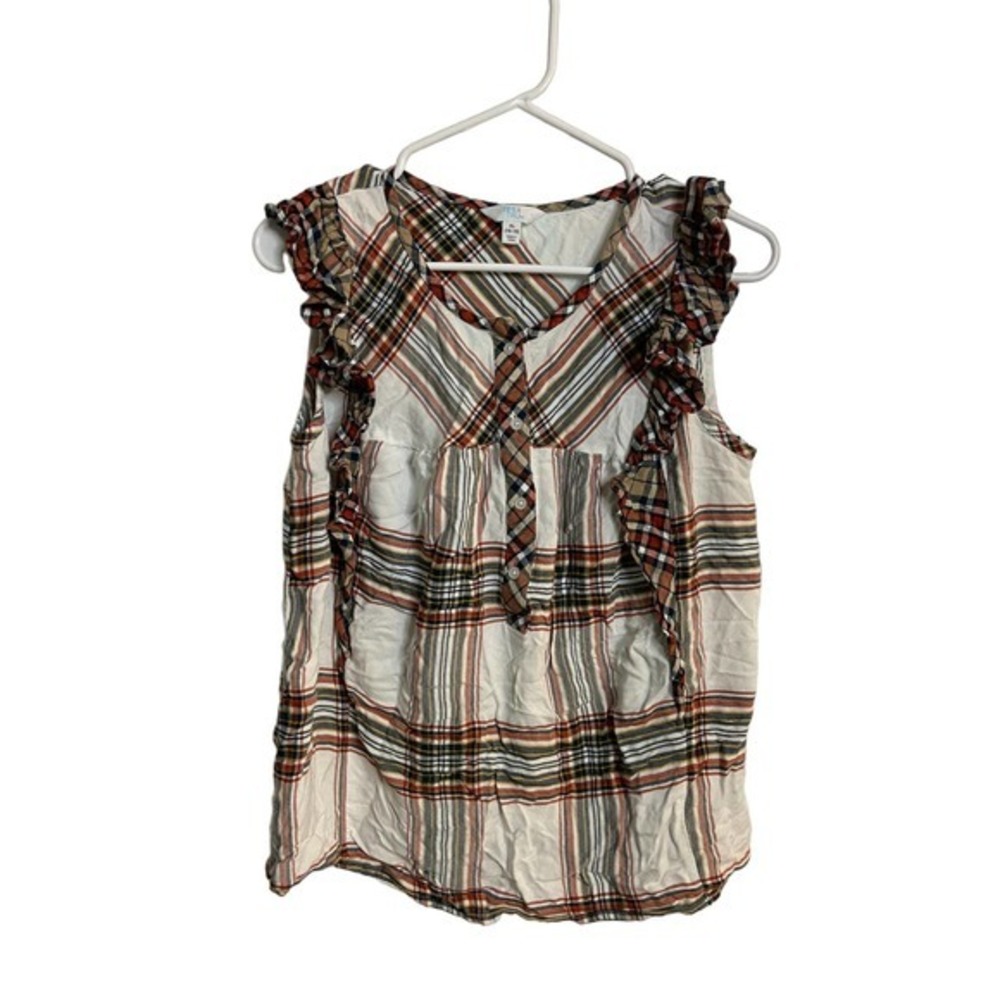 Plaid Blouse